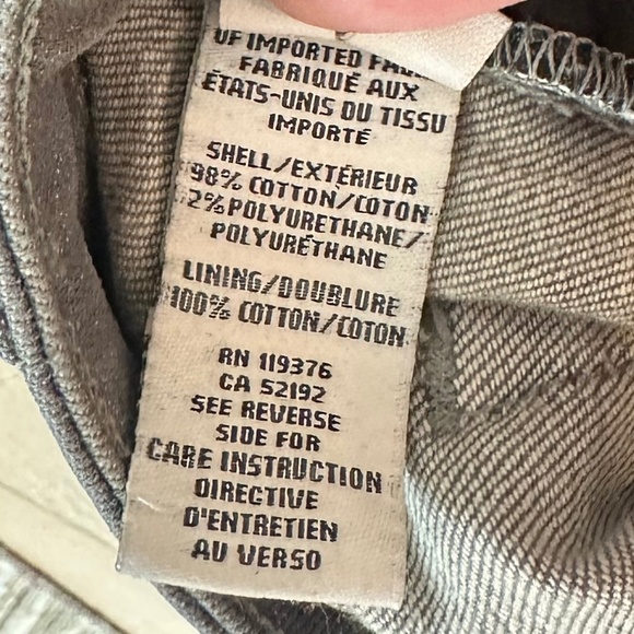 Helmut Lang Skinny Grey Denim Jeans - Size 32. - Picture 15 of 15